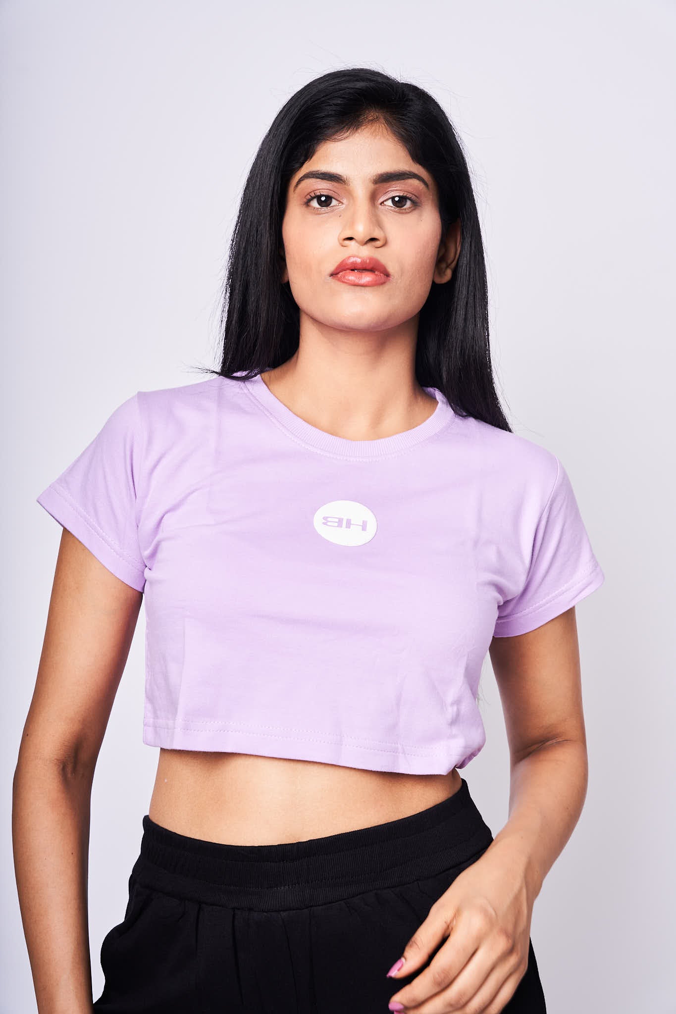 LAVENDER CROPTOP