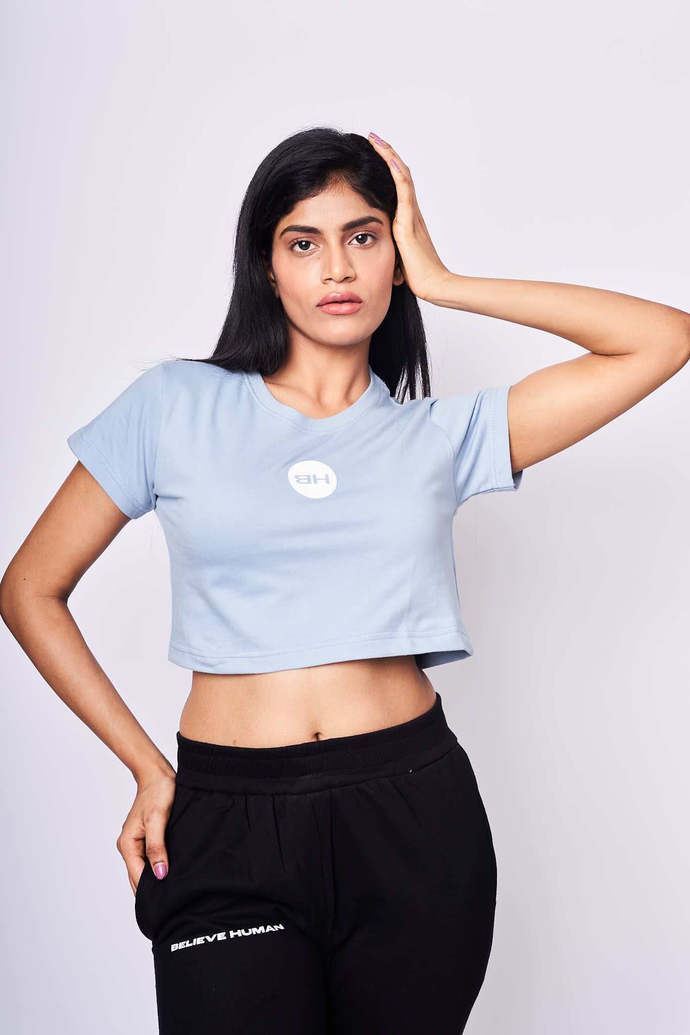 LIGHT BLUE CROPTOP